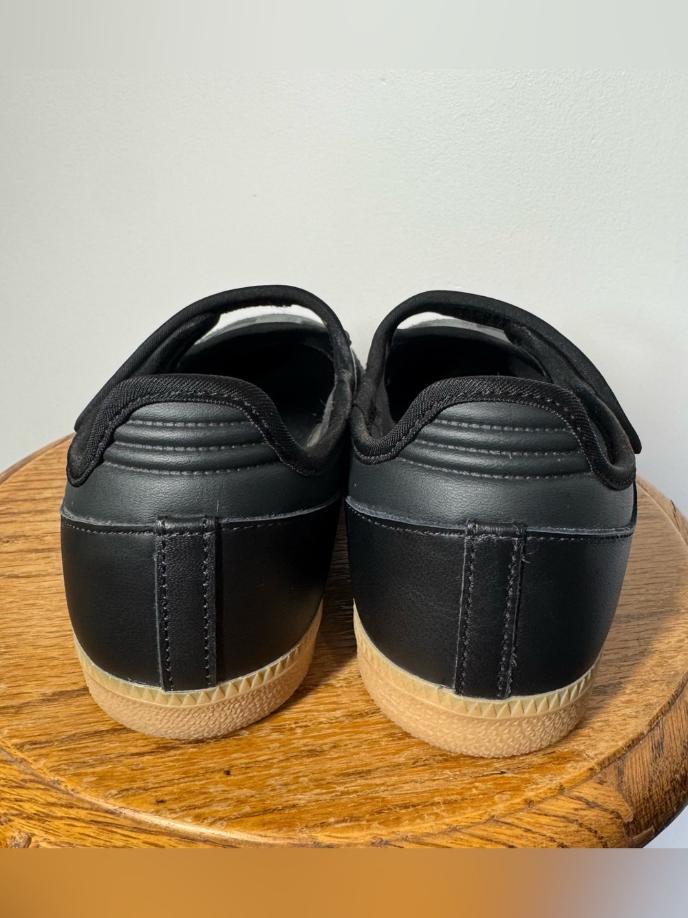 Adidas Originals Samba Jane Black Gum Sole Women's Shoes Size 8 - Picture 3 of 10